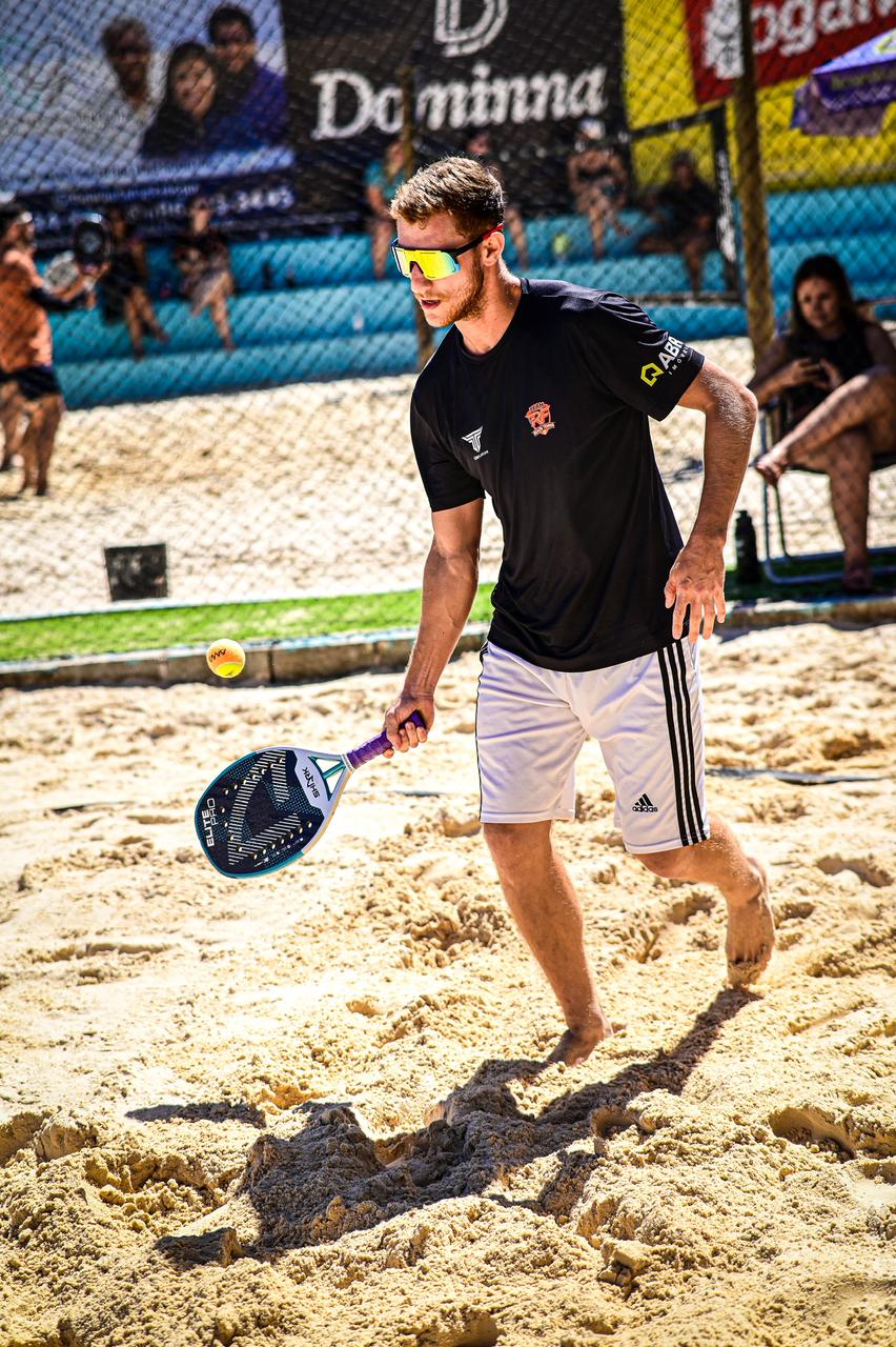 Momento de jogo com foco e intensidade